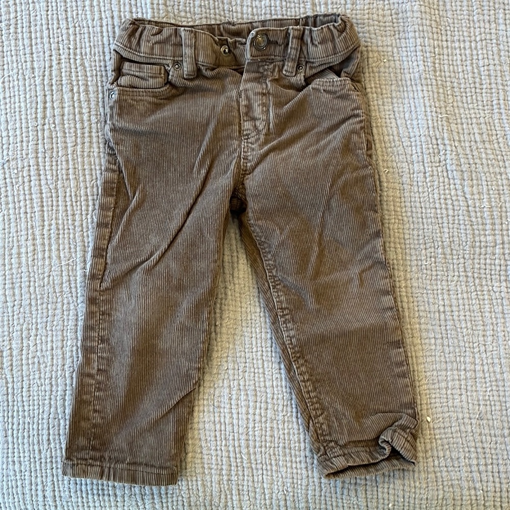 Zara corduroy jeans - 12-18 months